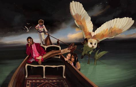 Gucci hallucinations paintings